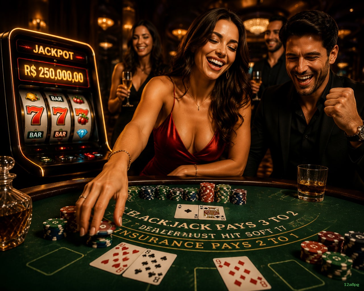 Maria Santos acumulou R$ 850K no Blackjack